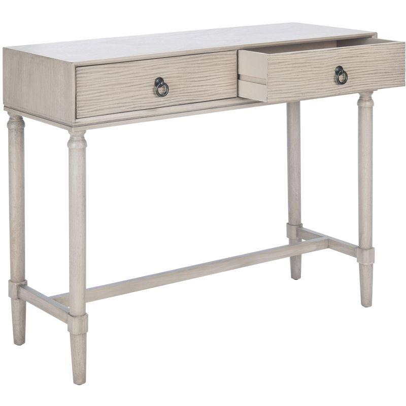 Aliyah 2 Drawer Console Table - CNS5729C - Beige - Safavieh
