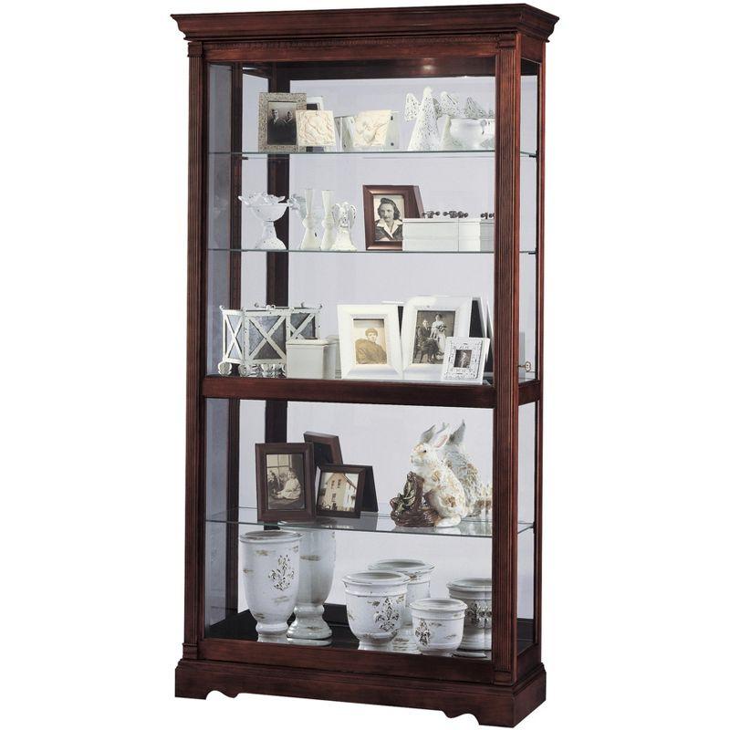 Howard Miller 680337 Dublin Curio Cabinet 680337 Windsor Cherry