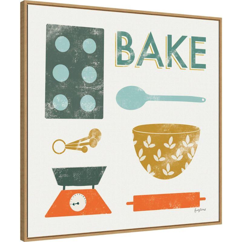 " Retro Kitchen II Bake " by Becky Thorns