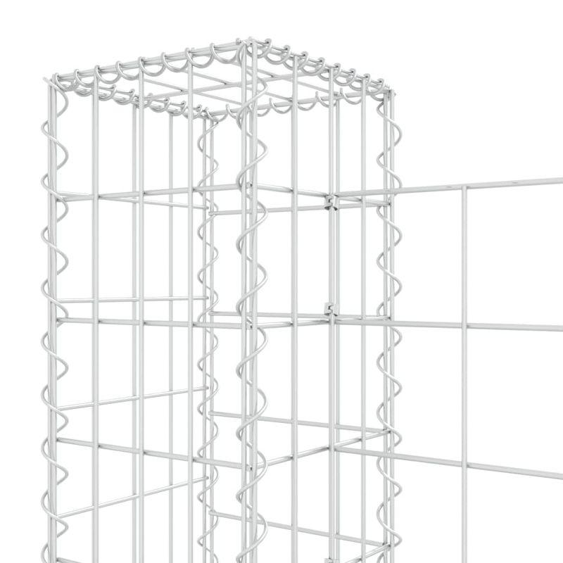 VidaXL Silver Metal Fence Panel