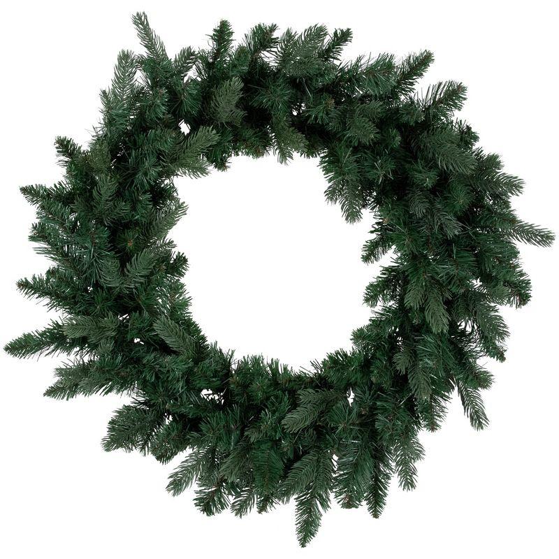 Mixed Eden Pine Artificial Christmas Wreath 24-Inch Unlit