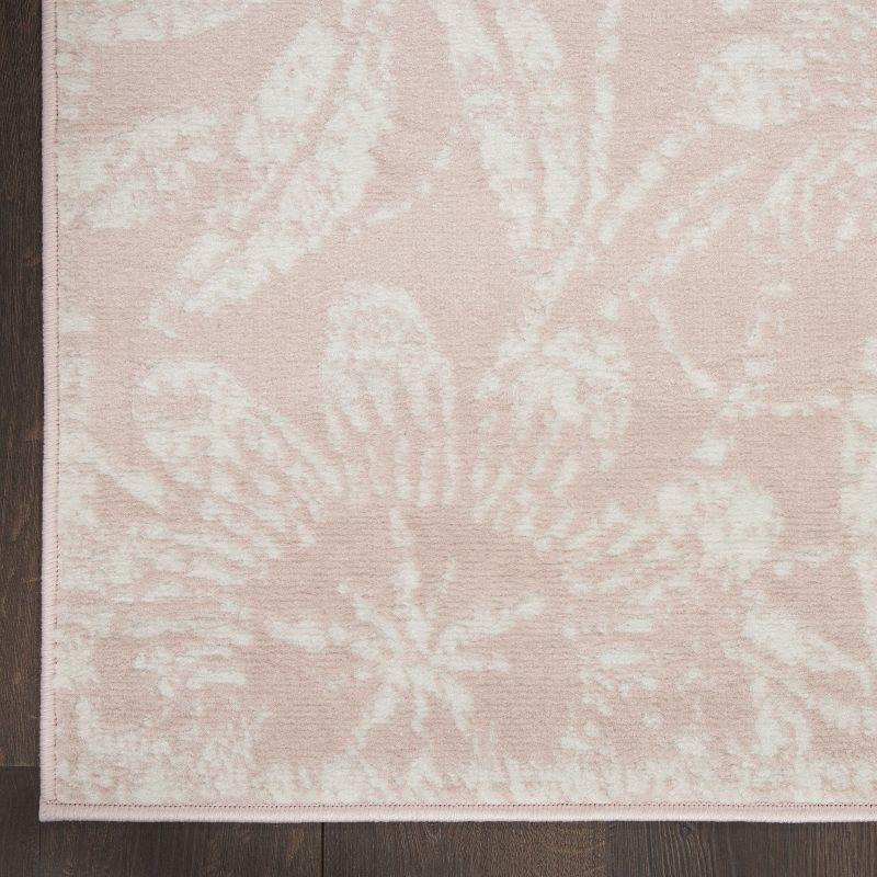 Nourison Whimsicle WHS05 Indoor only Area Rug - Pink 2' x 6'