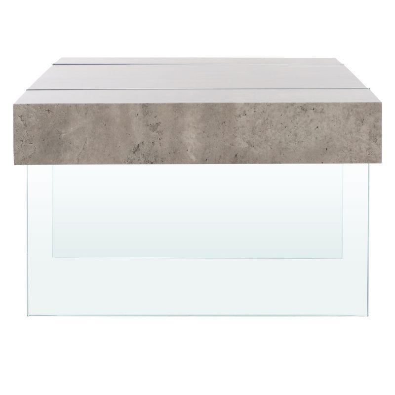 Jacob Coffee Table - Light Concrete - Safavieh
