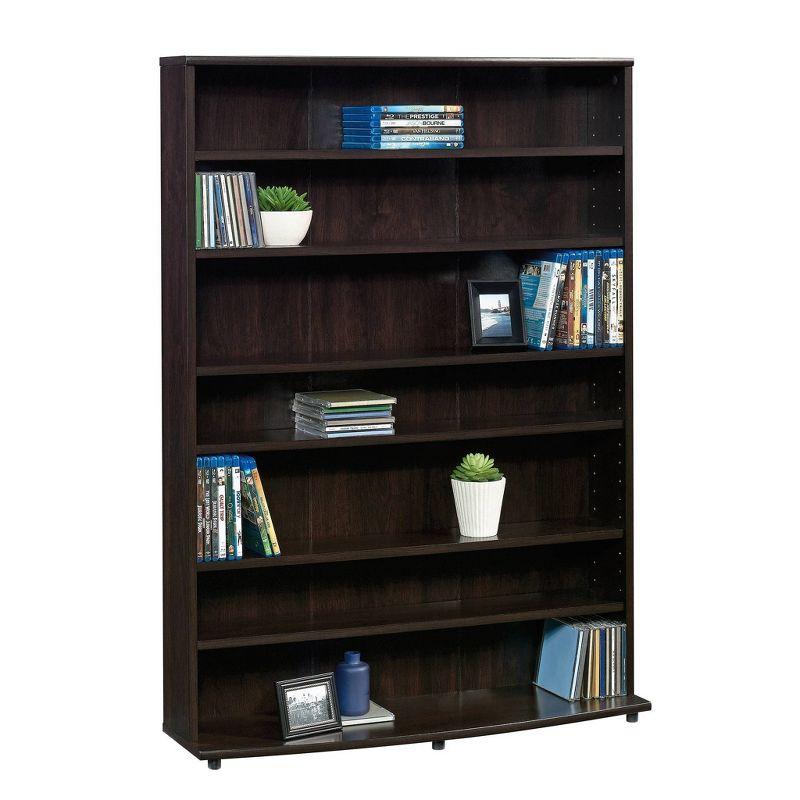 Cinnamon Cherry Adjustable Multimedia Storage Tower