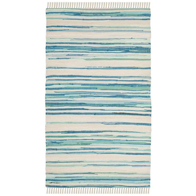 Rag Area Rug RAR126 Hand Woven Area Rug  - Safavieh