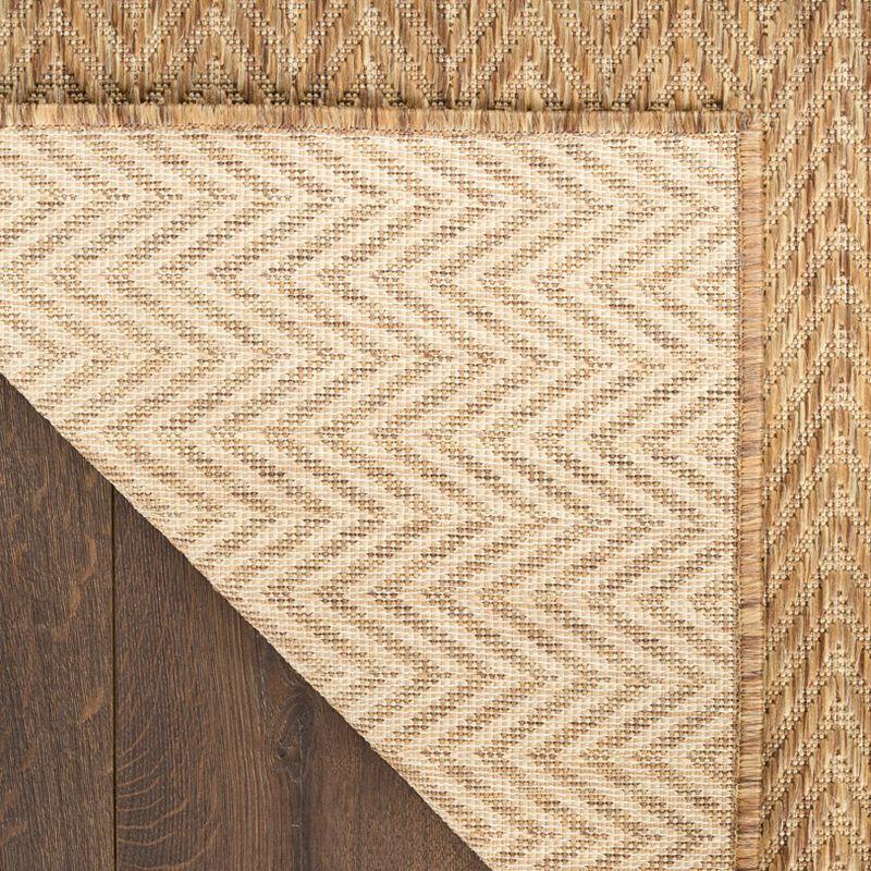 Nourison Horizon Indoor/Outdoor 2' x 6' Natural Modern Rug