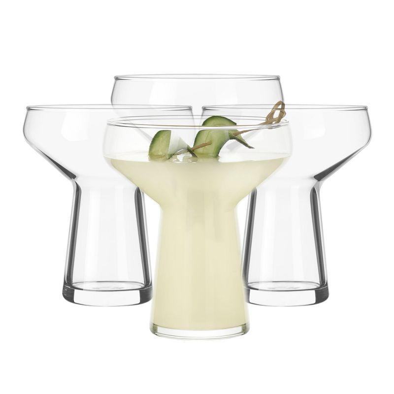 Libbey 14-Ounce Large Stemless Margarita Glass Set