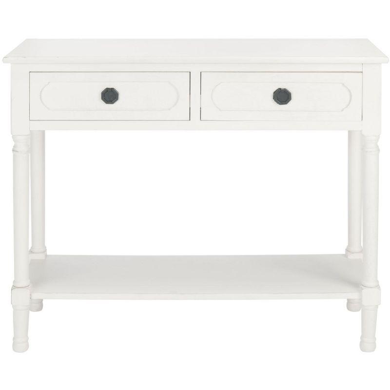 Allura 2 Drawer Console Table - CNS5725A - Off-White - Safavieh