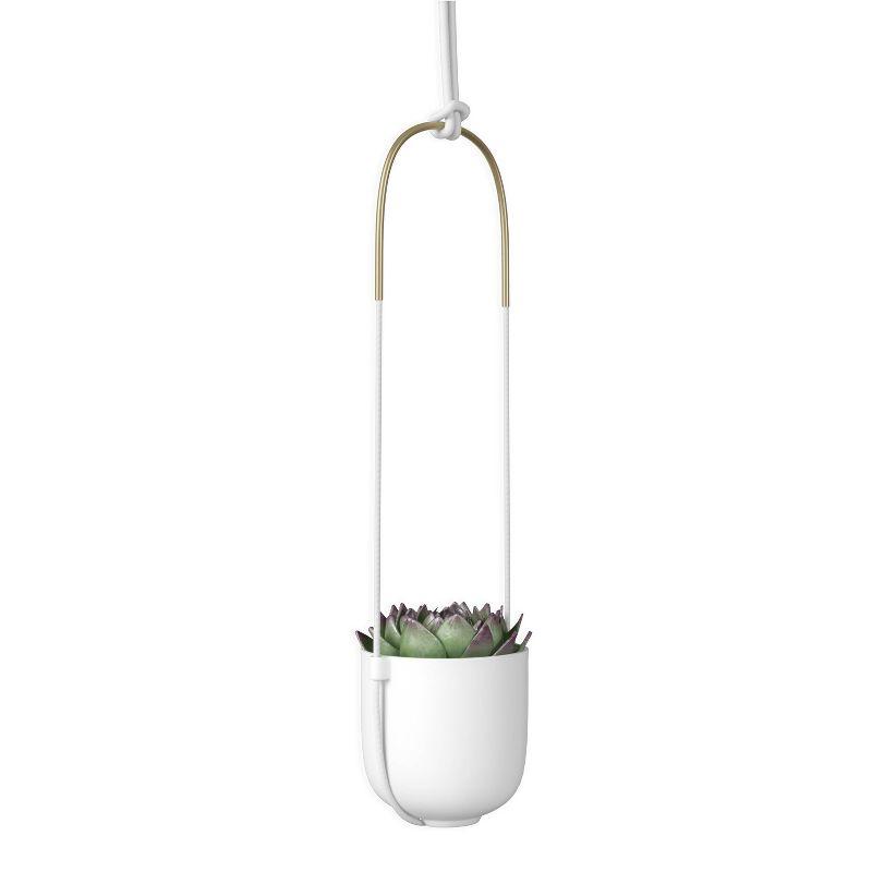 Umbra Bolo Ceramic Hanging Planter