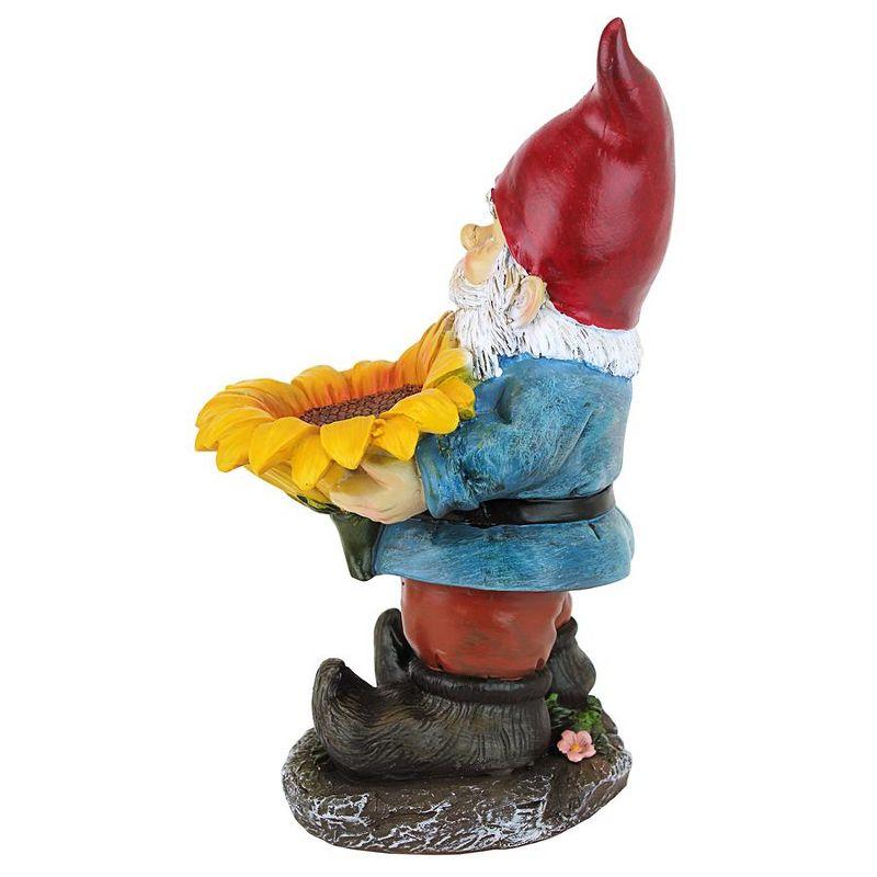 Garden Gnomes Sunflower Sandra Statue