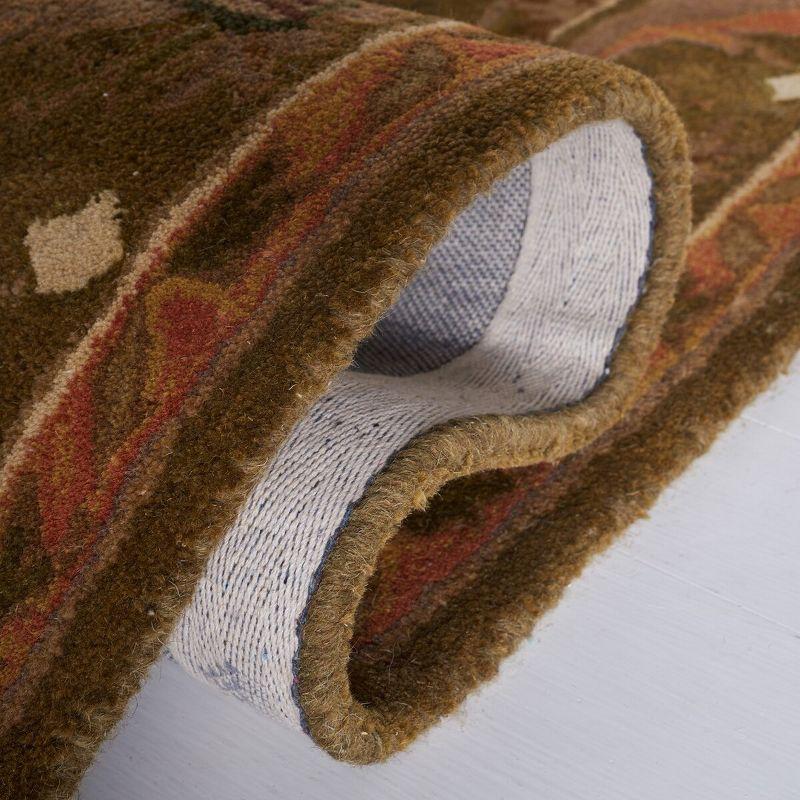 Antiquity AT52 Hand Tufted Indoor Area Rug - Olive/Gold - 9'6"x13'6" - Safavieh