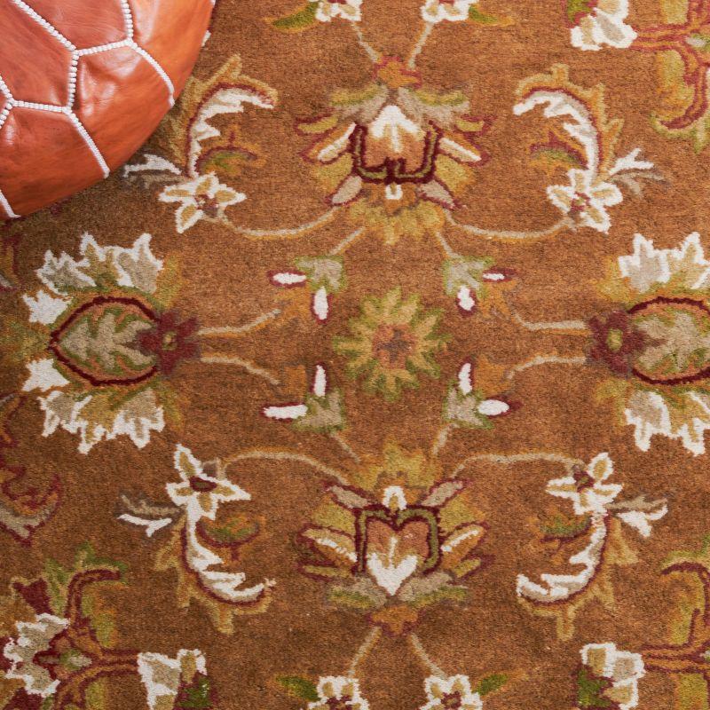 Heritage HG816 Hand Tufted Area Rug - Mocha/Ivory - 3'x5' - Safavieh.