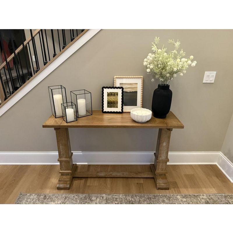 Tall Ceramic Vase Black - Threshold™: Watertight Tabletop Decor, Spot Clean, 12.5" Height