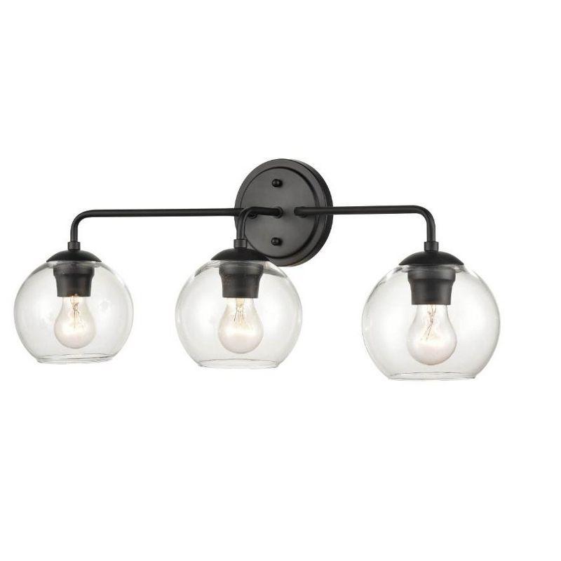 Millennium Lighting 3 - Light Vanity in  Matte Black