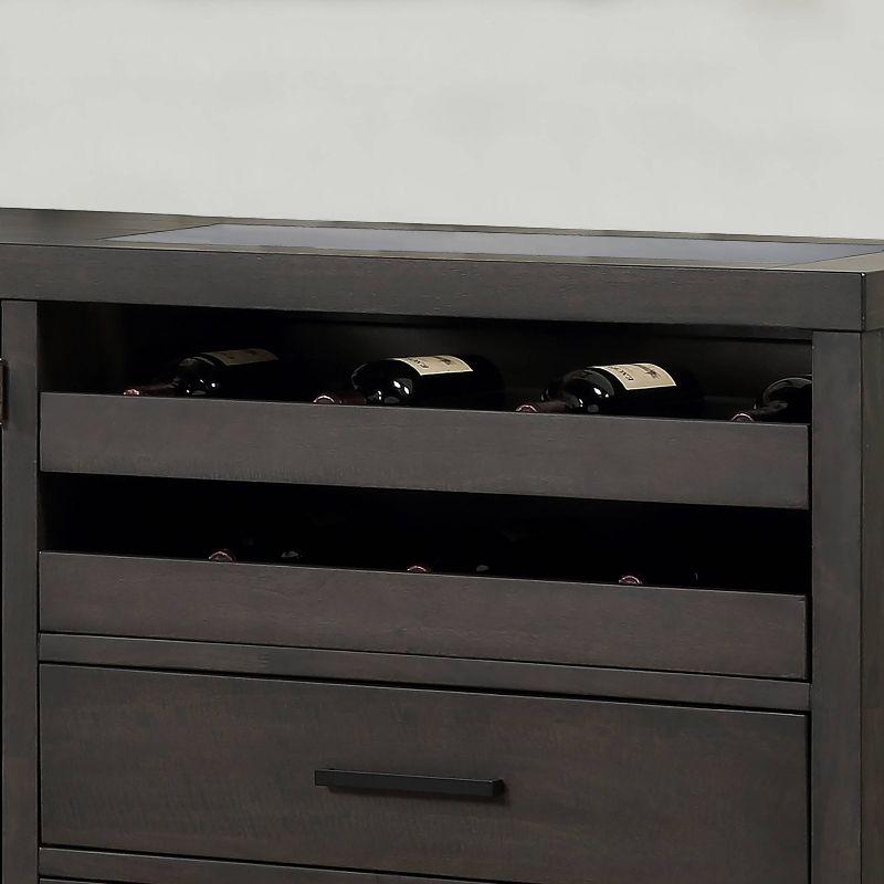 Napa Server Dusky Cedar Finish - Steve Silver Co.