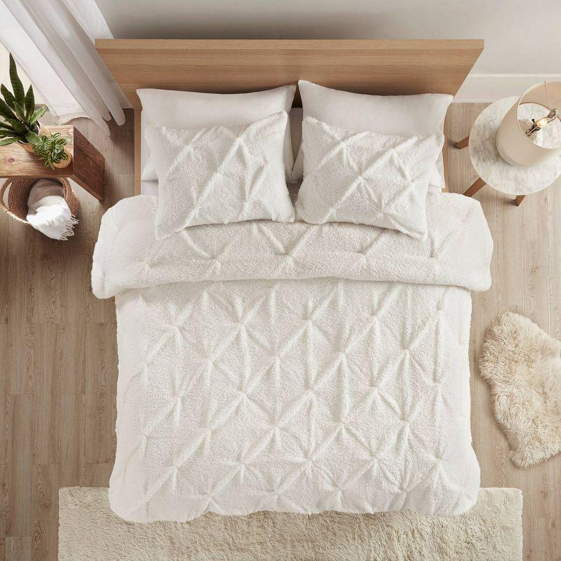 Kate Faux Shearling Down Alternative Comforter Set