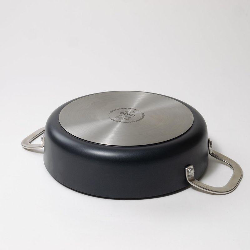 Alva Alva Maestro 3.5 Qt. Premium Nonstick Ceramic Frying Pan with Lid - Non Toxic and Oven Safe