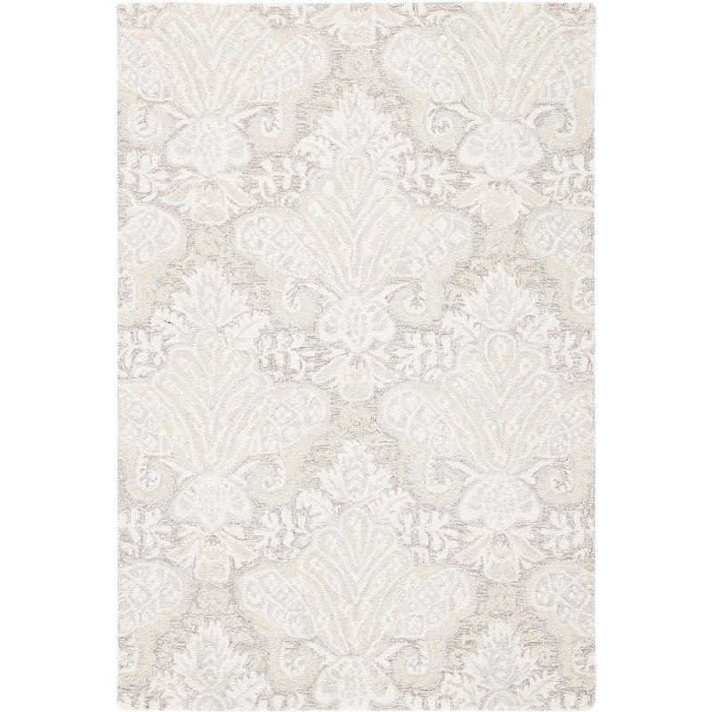 Micro-Loop MLP539 Hand Tufted Indoor Accent Rug - Beige - 3'x5' - Safavieh