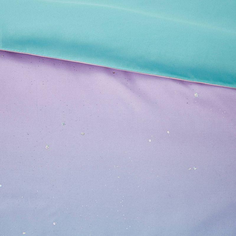 Intelligent Design Glimmer Watercolor Tye Dye Duvet Cover Set