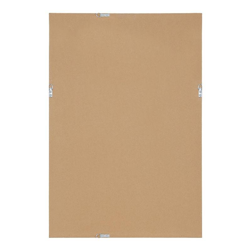 Hokku Designs Farhi Rectangle Embossed Bathroom Wall Mirror