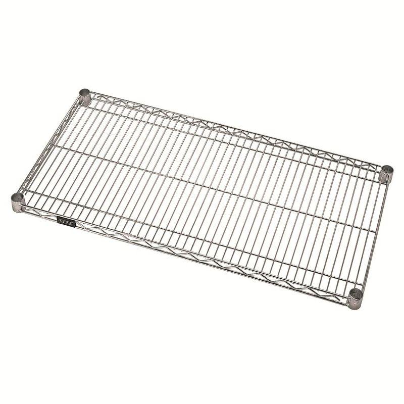 Quantum 72" x 18" Stainless Steel Wire Shelf with High Capacity