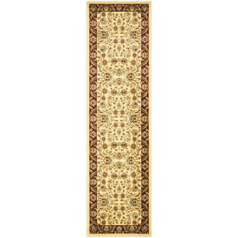 Lyndhurst LNH215 Power Loomed Runner Rug - Ivory/Red - 2'3"x6' - Safavieh