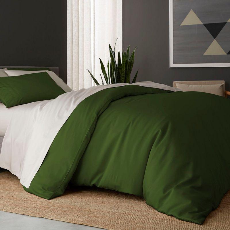 DOZ Bamboo Viscose Duvet Cover Set, Organically Grown Bamboo, Buttery Soft, Cooling, High GSM