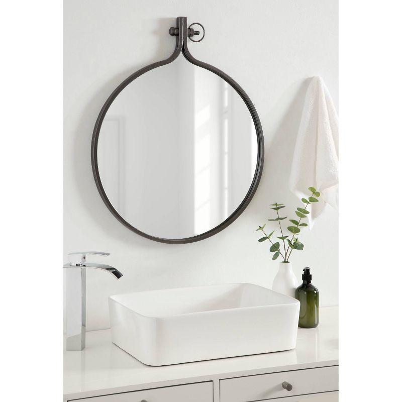 Yitro Metal Framed Wall Mirror - Kate & Laurel All Things Decor