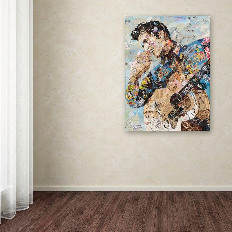 Trademark Fine Art -Ines Kouidis 'All Shook Up' Canvas Art