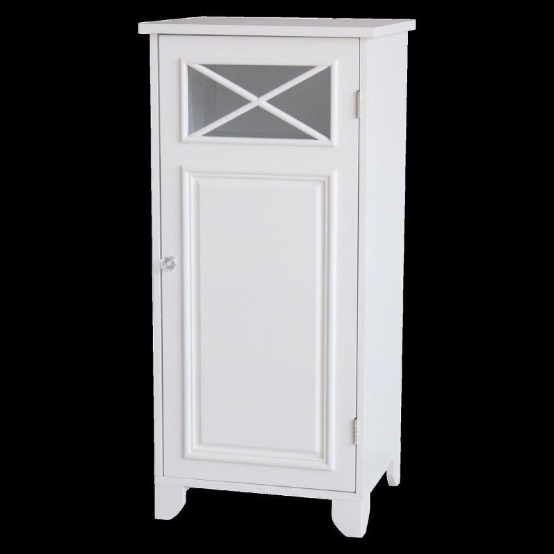 Dawson One Door Floor Cabinet - Elegant Home Fashions