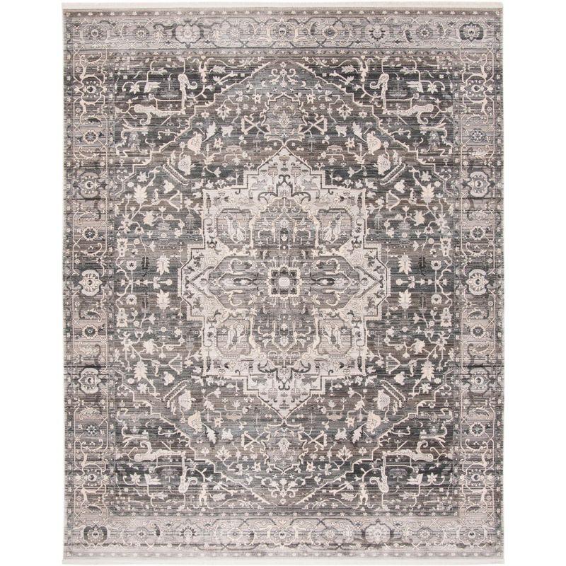 Vintage Persian VTP479 Power Loomed Indoor Area Rug - Grey/Charcoal - 9'x11'7" - Safavieh