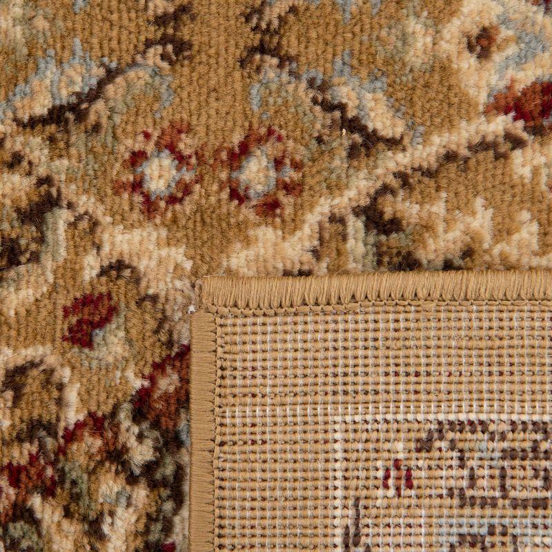 Unique Loom 3' 3 x 5' 3 Dark Yellow Voyage Asheville Area Rug