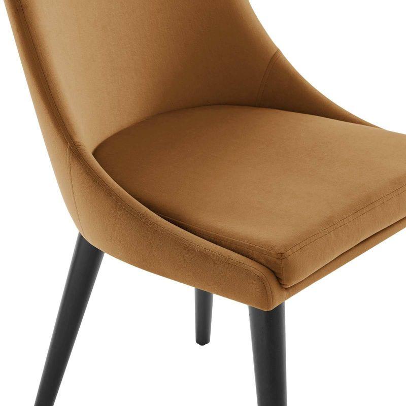 Viscount Performance Velvet Dining Chair Cognac - Modway