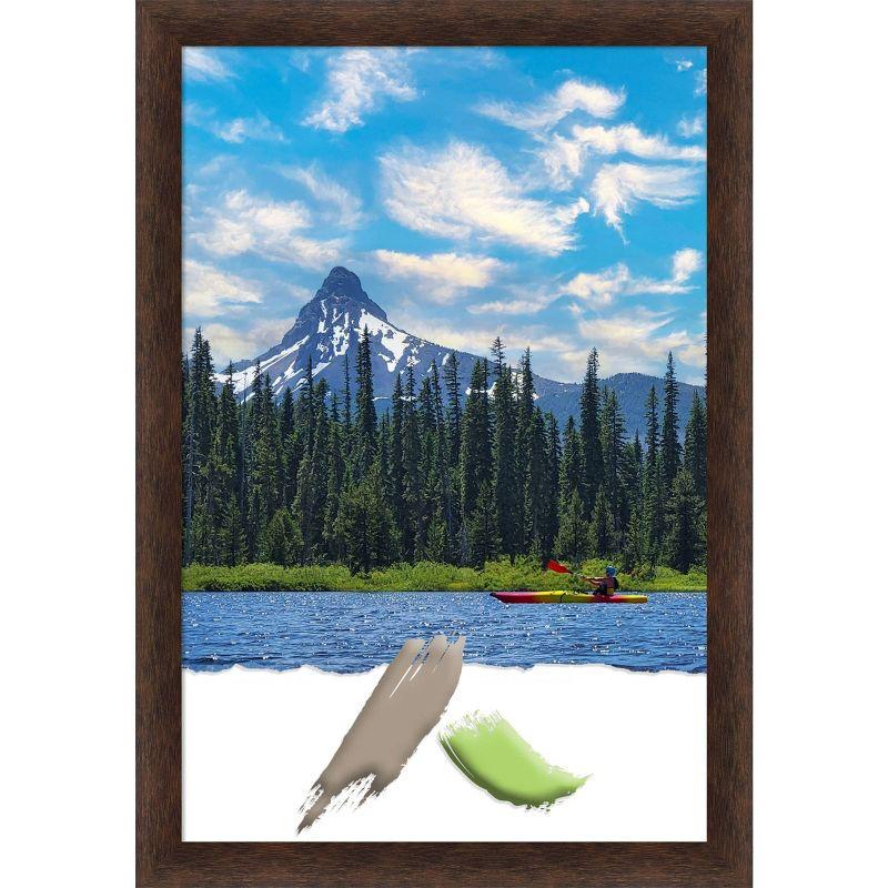 Warm Walnut Narrow Wood 20" x 30" Picture Frame