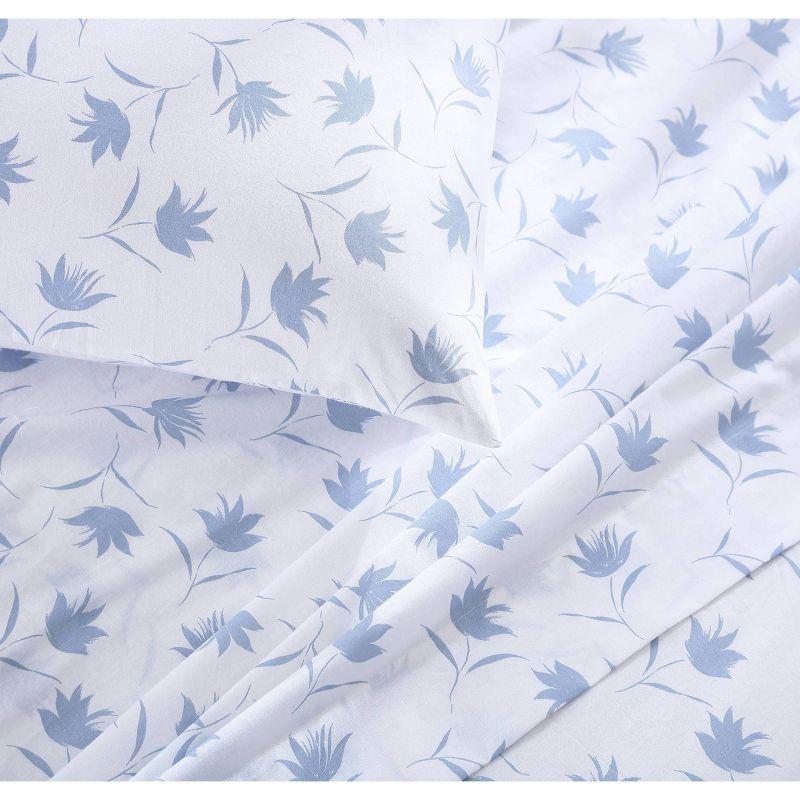 Stone Cottage Bedding Floral Breeze Breeze 200 Thread Count Floral 100% Cotton Percale Sheet Set