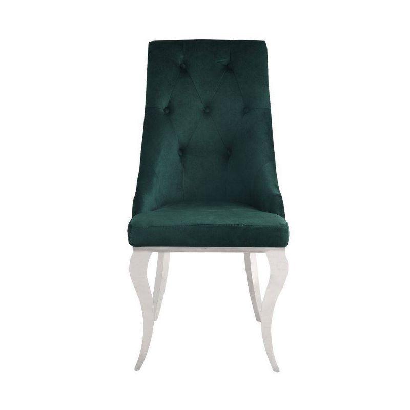 Tufted Fabric Upholstered Side Chair