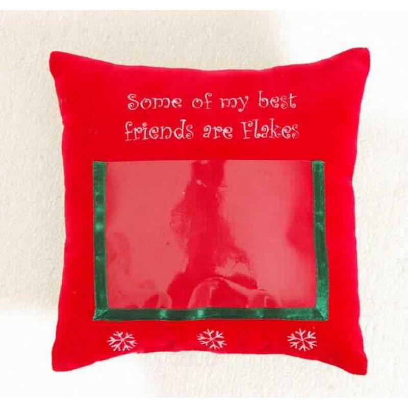 C&F Home 10" x 10" Some Of My Best Velvet Picture Small Petite Throw Pillow