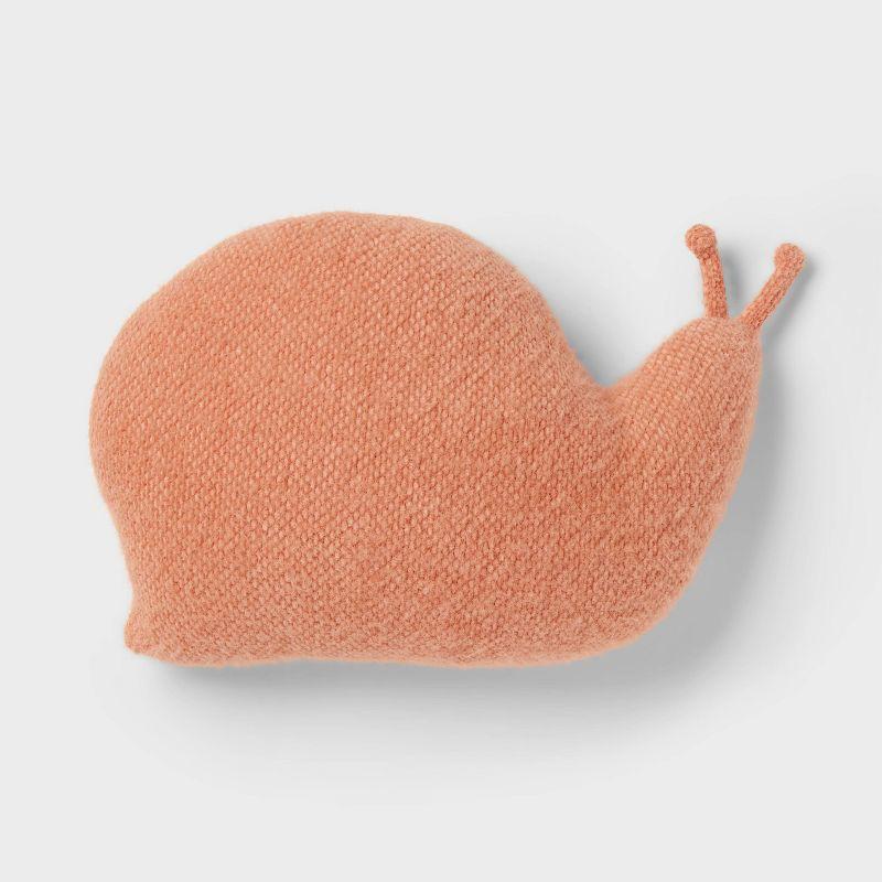 Snail Reversible Mini Decorative Pillow - Pillowfort™
