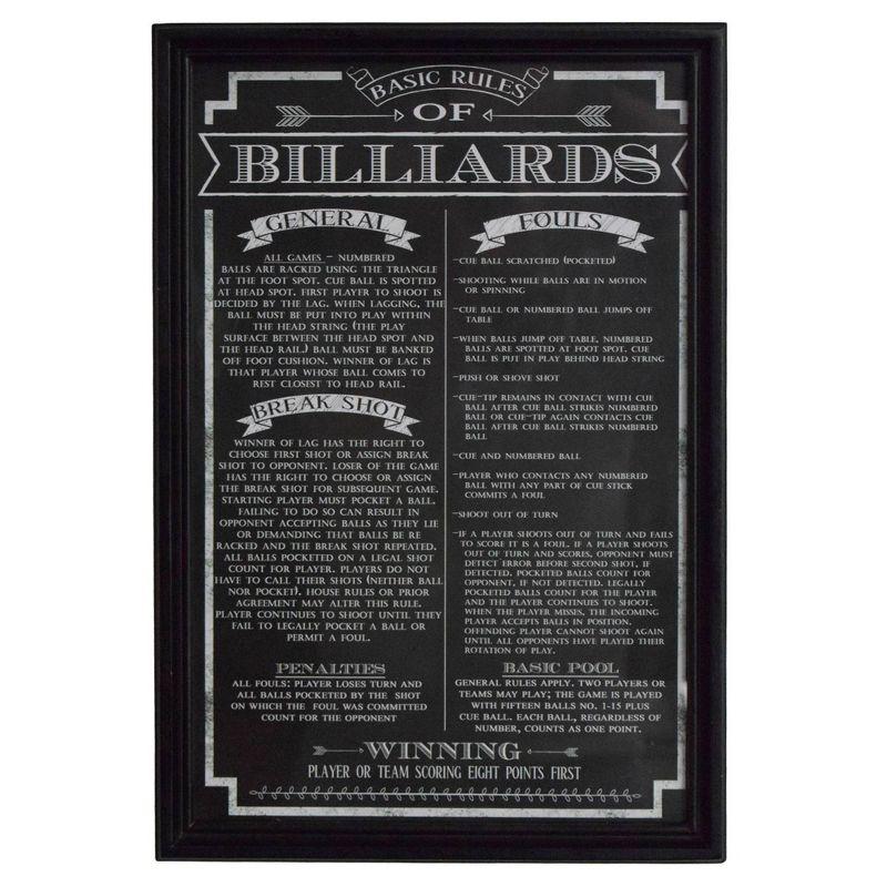 Hathaway Games " Billiard Game Rules "