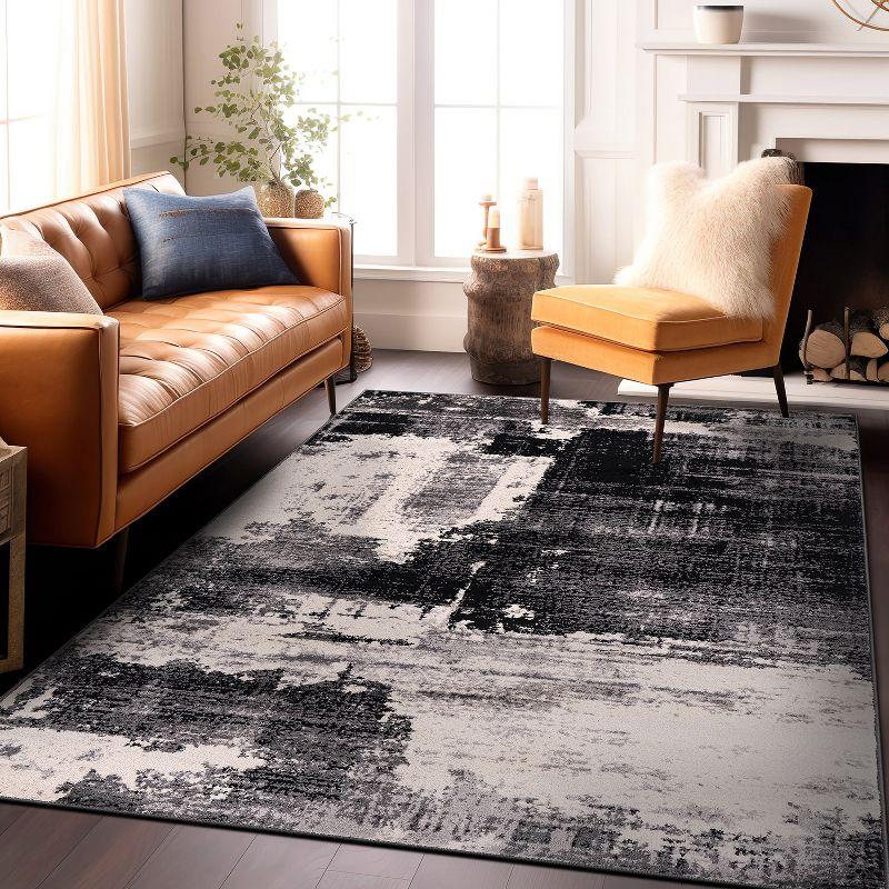 World Rug Gallery Modern Abstract Design Area Rug