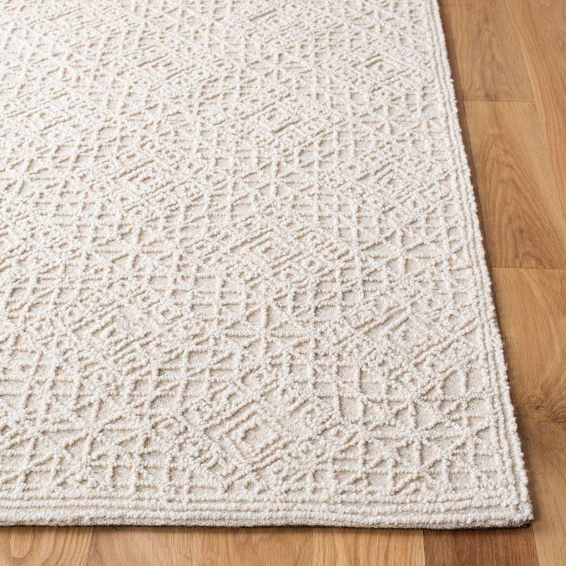 Trace TRC255 Hand Tufted Indoor Accent Rug - Light Beige - 2'3"x4' - Safavieh