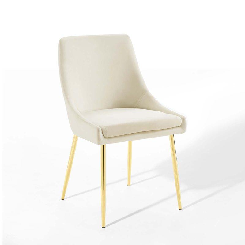 Modway Modway Viscount Performance Velvet Dining Chairs (Set of 2)