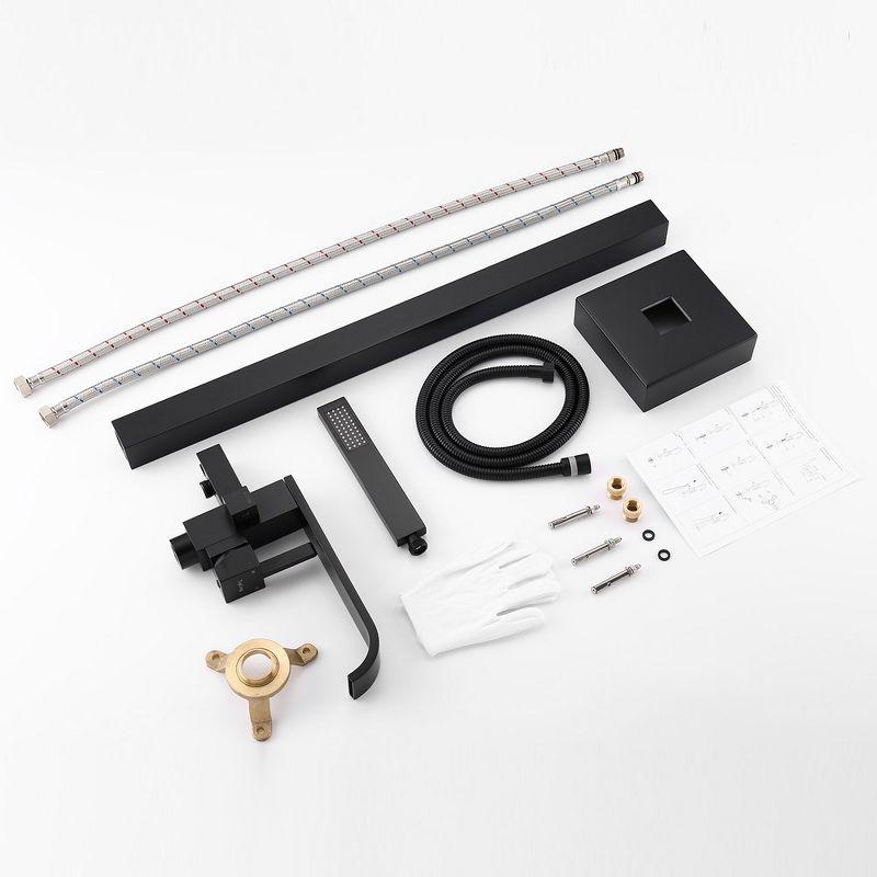 Floor Tub Filler with Diverter