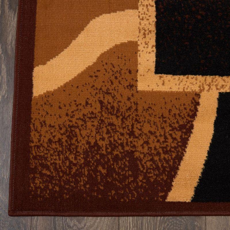 Home Dynamix Premium Rizzy Contemporary Abstract Border Area Rug