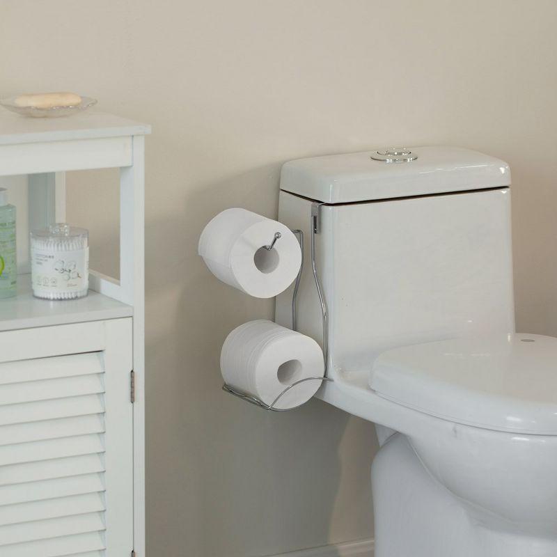 Tank Mount Toilet Paper Holder