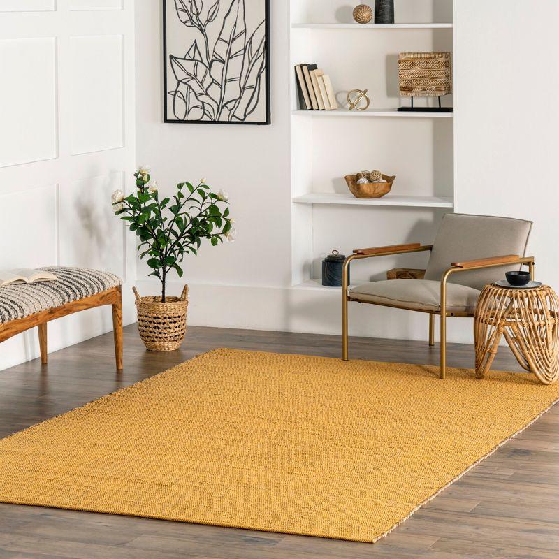 Nuloom Elfriede Farmhouse Jute Blend Indoor Area Rug