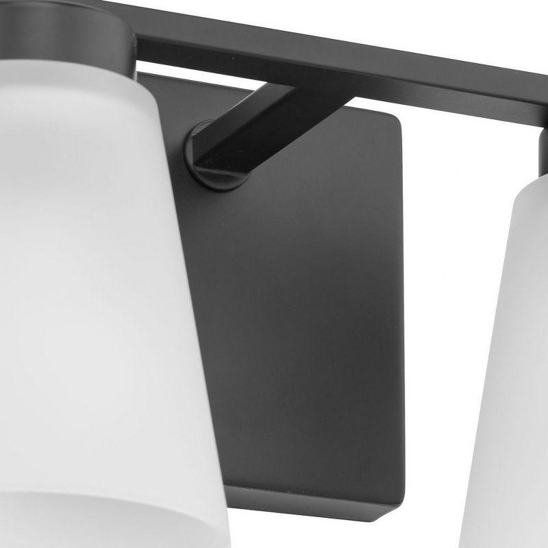 Progress Lighting Tanner 2 - Light Vanity in  Matte Black