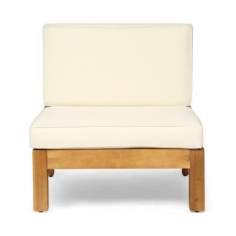 Highland Dunes 30.3'' Acacia Outdoor Patio Sofa