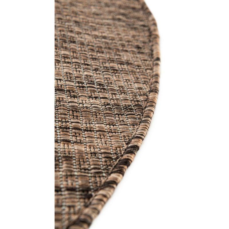 Unique Loom Outdoor Solid Solid Woven Area Rug