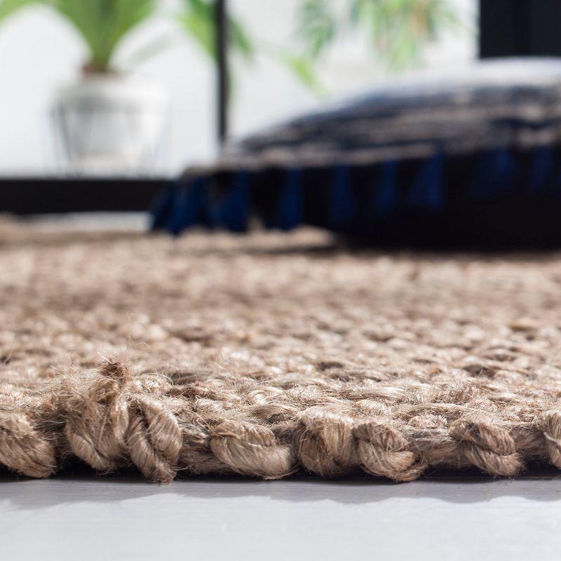 Natural Fiber NF821 Hand Woven Area Rug - Grey/Natural - 5'x8' - Safavieh.